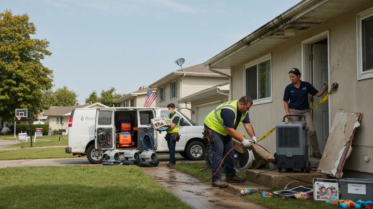 Water Damage Restoration in Interior, SD near me